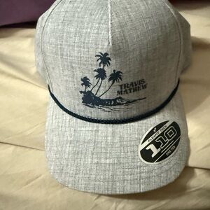 Travis Mathew Accessories Travis Mathew Light Gray Flexfit Cap